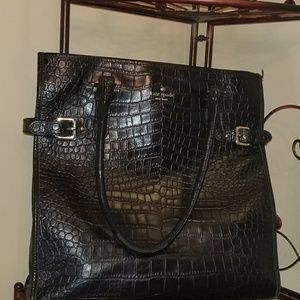 Kate Spade Faux Croc Tote